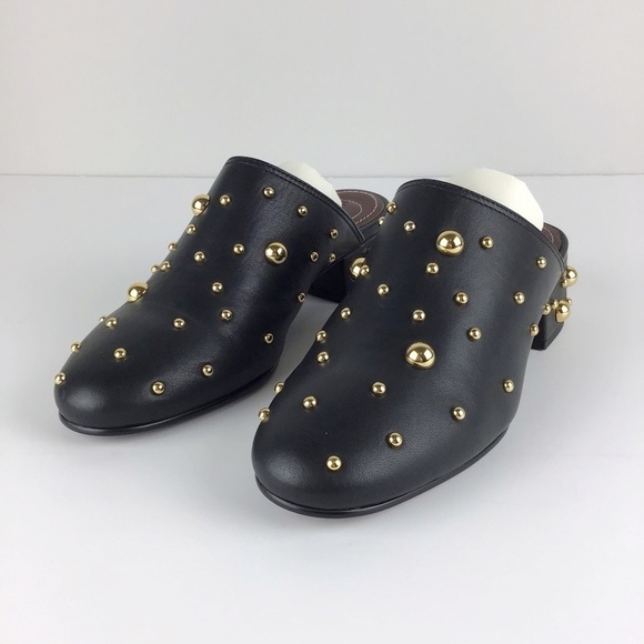 NWT See By Chloe Black Calfskin Leather Mule | 6 / 36.5 - Picture 2 of 13